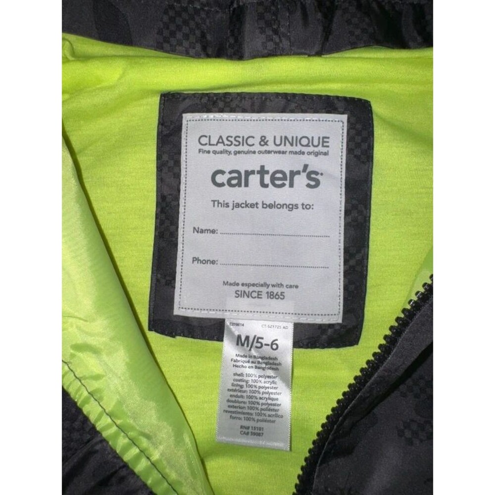 Carters Camo Rainslicker - Picture 3 of 4